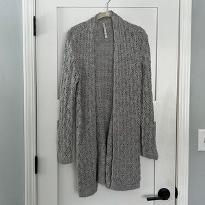 Grey Cardigan Seeater
